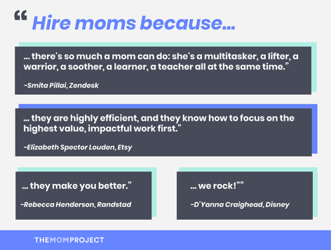Hire Moms Graphic